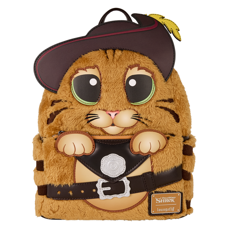 Cargue la imagen en el visor de la galería, Loungefly DreamWorks - Shrek Puss In Boots Cosplay Mini Backpack
