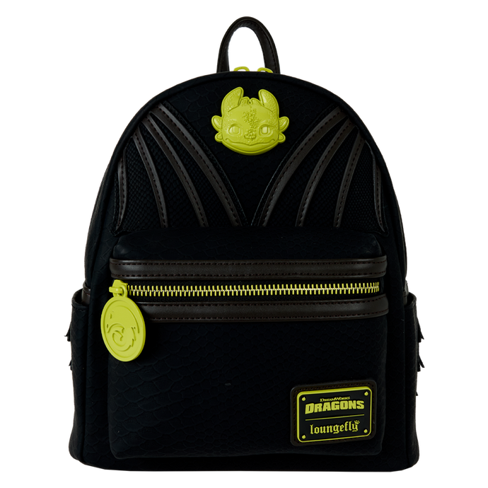 Loungefly How to Train Your Dragon - Night Fury Mini Backpack