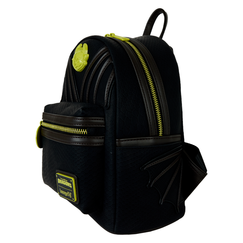 Load image into Gallery viewer, Loungefly How to Train Your Dragon - Night Fury Mini Backpack
