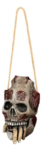 Ghoulish Black Skull Bag