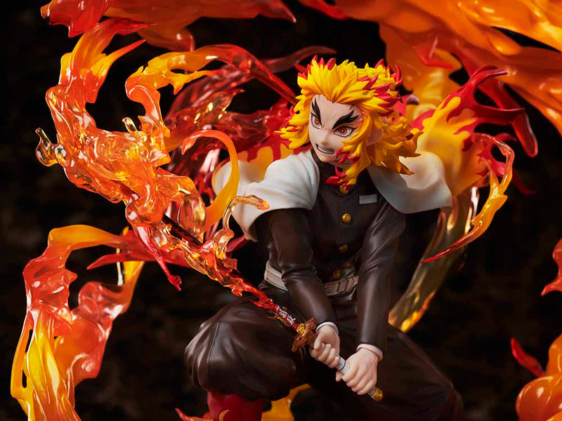 Chargez l&#39;image dans la visionneuse de la galerie, Kyojuro Rengoku Flame Breathing Esoteric Art Ninth Form Ver Demon Slayer Figure
