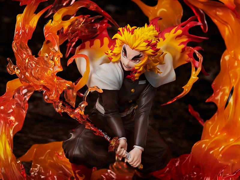 Chargez l&#39;image dans la visionneuse de la galerie, Kyojuro Rengoku Flame Breathing Esoteric Art Ninth Form Ver Demon Slayer Figure
