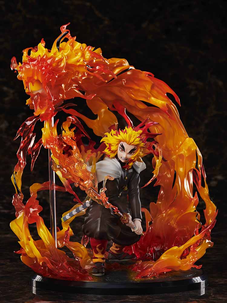 Chargez l&#39;image dans la visionneuse de la galerie, Kyojuro Rengoku Flame Breathing Esoteric Art Ninth Form Ver Demon Slayer Figure
