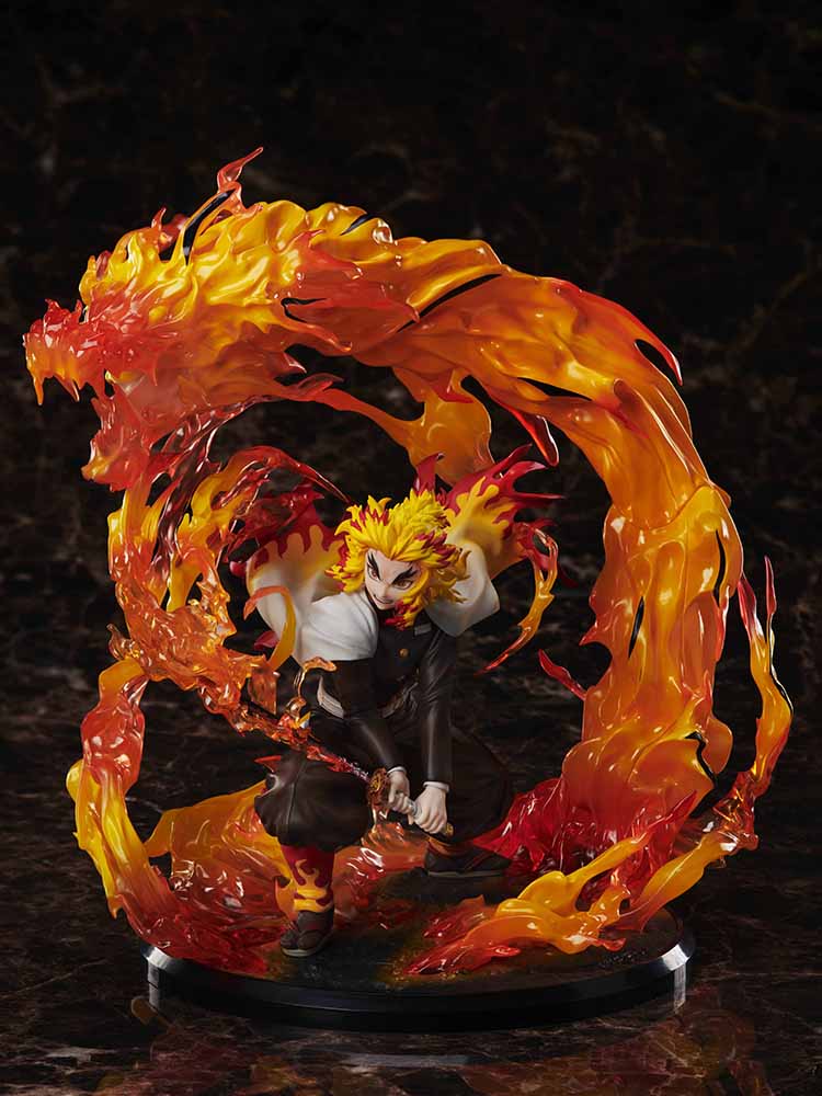 Chargez l&#39;image dans la visionneuse de la galerie, Kyojuro Rengoku Flame Breathing Esoteric Art Ninth Form Ver Demon Slayer Figure
