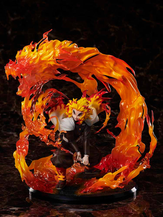 Kyojuro Rengoku Flame Breathing Esoteric Art Ninth Form Ver Demon Slayer Figure