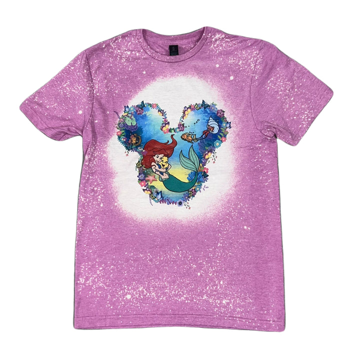 Disney- Little Mermaid Ariel bleached T-shirt