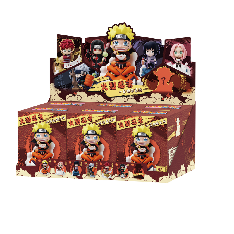 Cargue la imagen en el visor de la galería, Naruto Shippuden - Ichiraku Ramen Themed Blind Box Series Vinyl Figure 1 Single Blind Box
