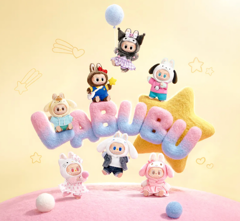 Load image into Gallery viewer, Labubu - The Monsters X Hello Kitty And Friends Series Vinyl Plush Doll Blind Box
