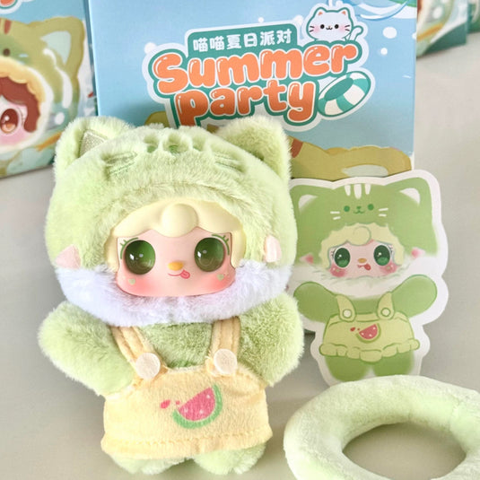 Yooki Mew Mew - Summer Party Plush 1 Single Blind Box