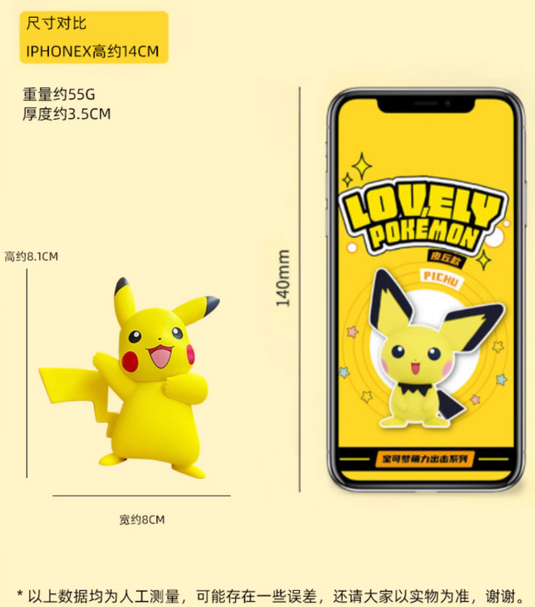 Pokemon - Cute Power Strike Series Figures Blind Box