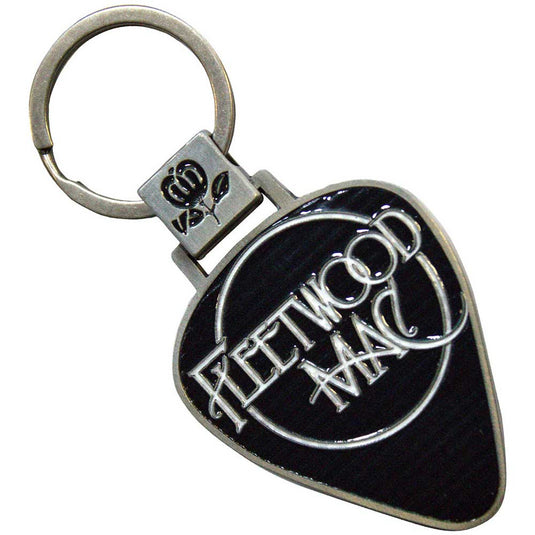 Fleetwood Mac Classic Logo Plectrum Keychain: