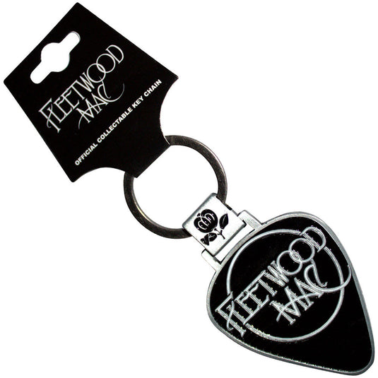 Fleetwood Mac Classic Logo Plectrum Keychain: