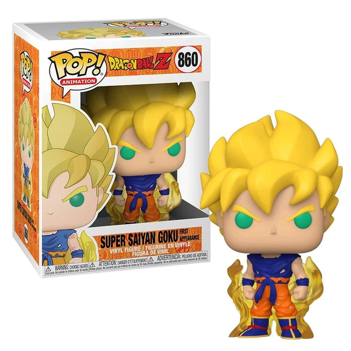 ¡Funko POP! Animación: Dragon Ball Z - Super Saiyan Goku (Primera aparición) 