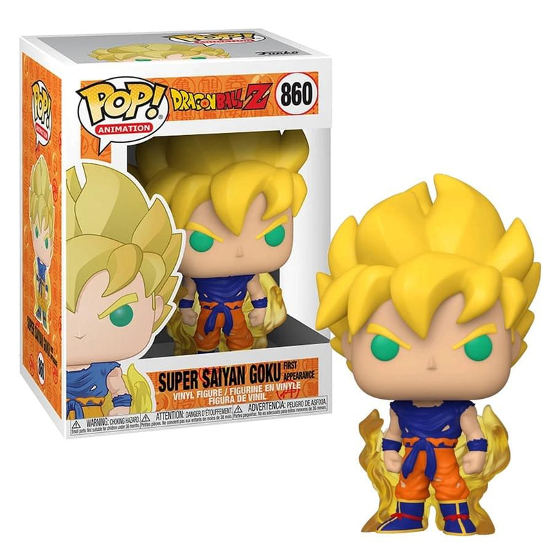 Load image into Gallery viewer, Funko POP! Animation: Dragon Ball Z - Super Saiyan Goku First Appearance Vinyl Figure
