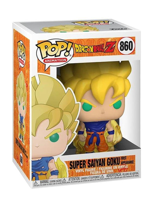 Funko POP! Animation : Dragon Ball Z - Goku Super Saiyan (première apparition) 