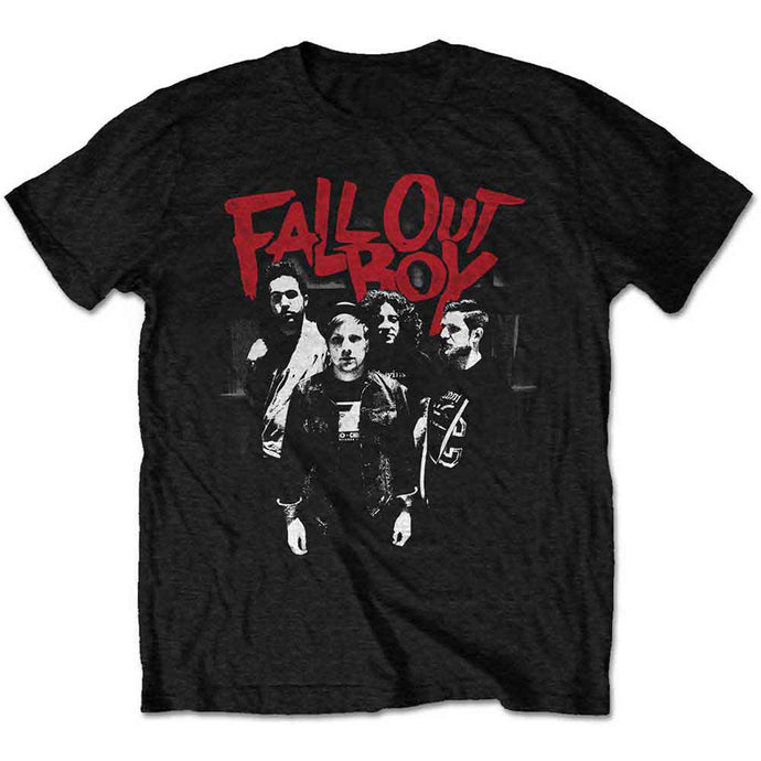Fall Out Boy - Punk Scratch Black Unisex T-Shirt