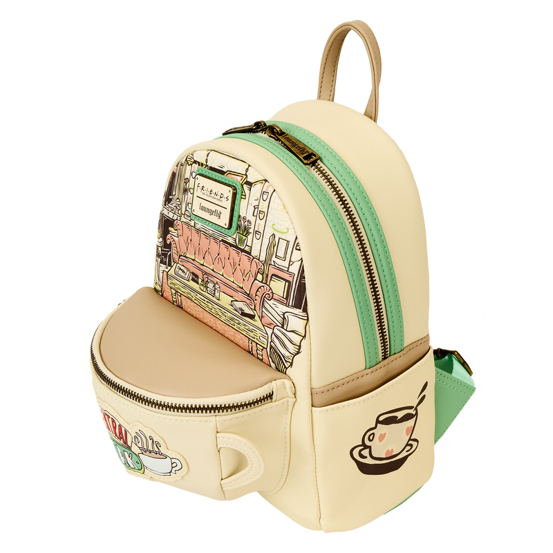 Load image into Gallery viewer, Loungefly Friends - Central Perk Domed Coffee Mug Scented Mini Backpack
