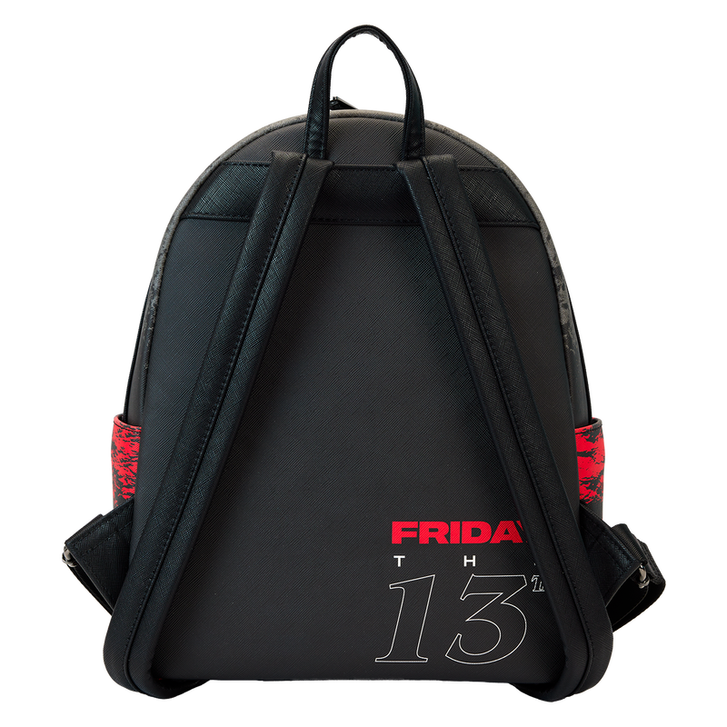 Load image into Gallery viewer, Loungefly Friday the 13th - Jason Mask I Heart Horror Mini Backpack
