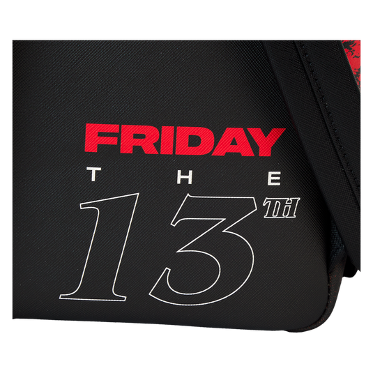Loungefly Friday the 13th - Jason Mask I Heart Horror Mini Backpack