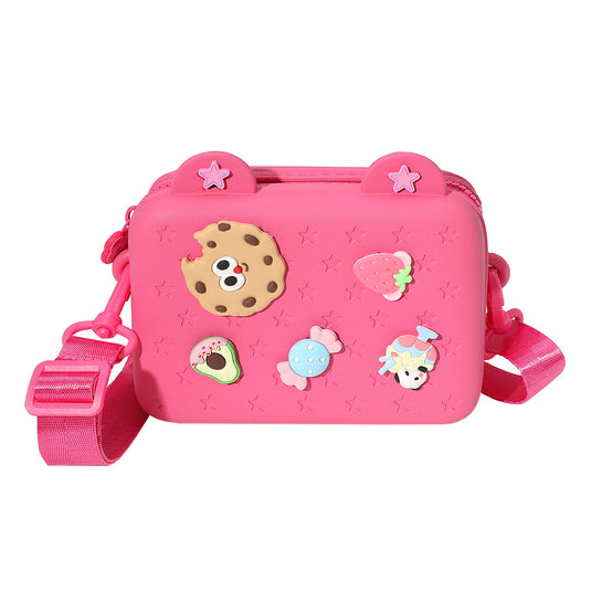 Hot Focus Veske  - Charm Fashion – Lys Rosa Crossbody Bag
