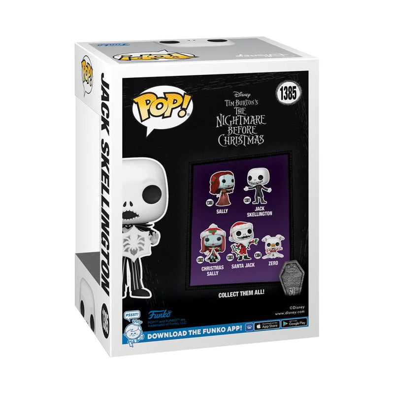 Cargue la imagen en el visor de la galería, Funko POP! Disney: The Nightmare Before Christmas - Jack Skellington With Snowflake Vinyl Figure T+
