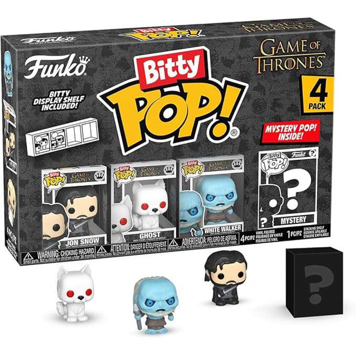 Cargue la imagen en el visor de la galería, Funko Game of Thrones Bitty POP! Jon Snow Micro Figure 4-Pack
