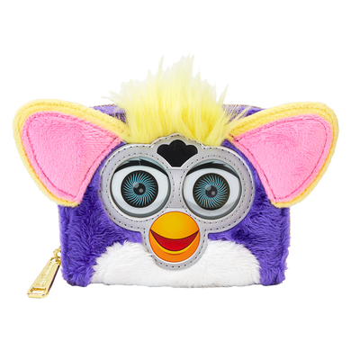 Loungefly Furby : Furby Plush Cosplay Lenticular Zip Around Wallet