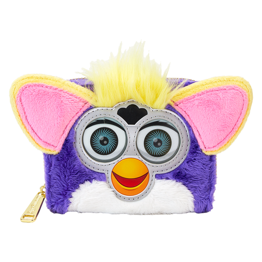 Loungefly Furby : Furby Plush Cosplay Lenticular Zip Around Wallet