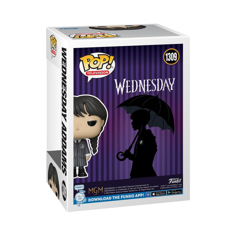 Cargue la imagen en el visor de la galería, Funko POP! TV: The Addams Family - Wednesday Addams Vinyl Figure
