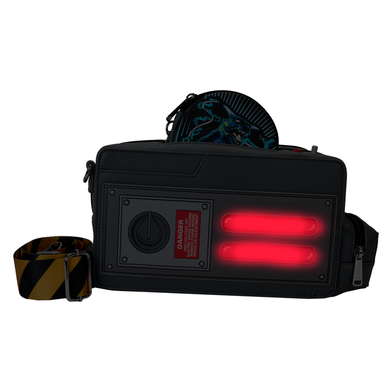 Cargue la imagen en el visor de la galería, Loungefly Ghostbusters - Ghost Trap Light Up Crossbody Bag With Coin Bag
