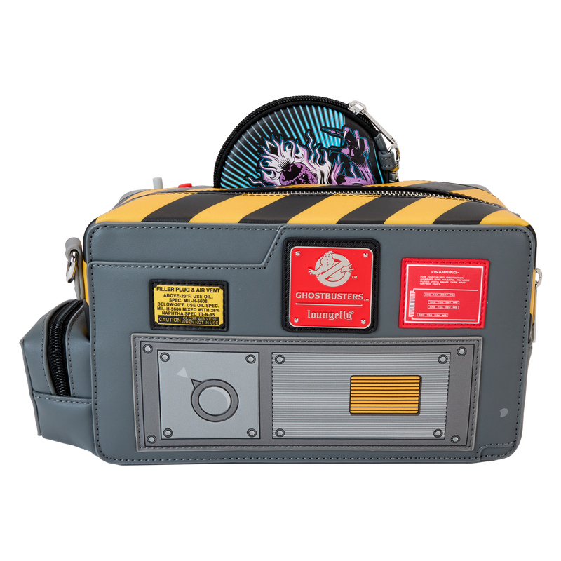 Cargue la imagen en el visor de la galería, Loungefly Ghostbusters - Ghost Trap Light Up Crossbody Bag With Coin Bag
