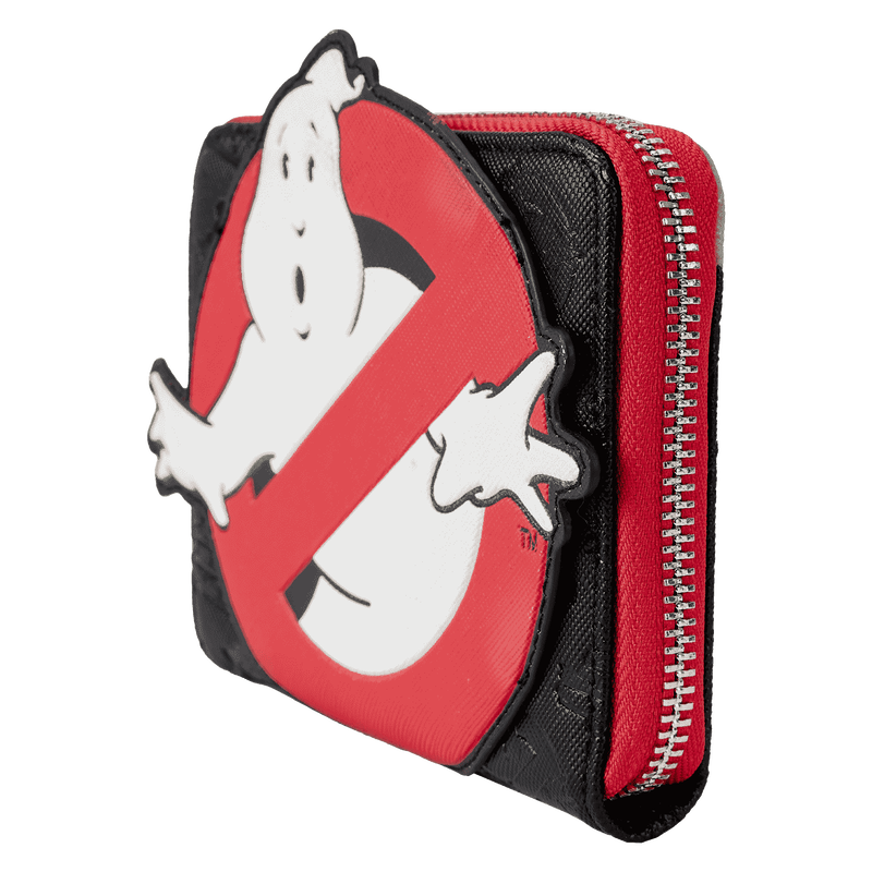 SOS Fantômes - Portefeuille zippé avec logo brillant
