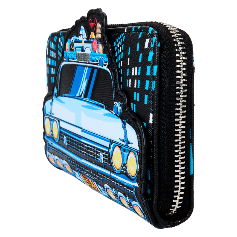 Load image into Gallery viewer, Loungefly Ghostbusters - Ecto-1 Glow Zip Around Wallet
