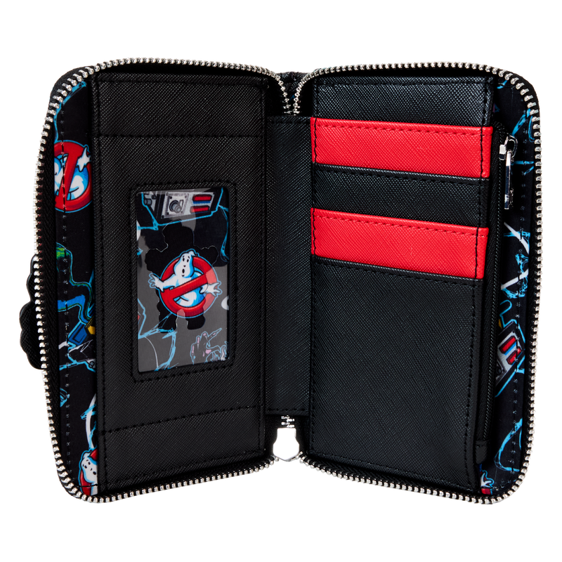 Load image into Gallery viewer, Loungefly Ghostbusters - Ecto-1 Glow Zip Around Wallet
