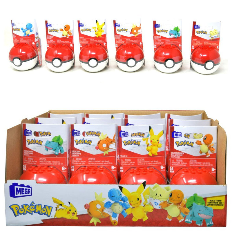 Cargue la imagen en el visor de la galería, Pokemon - Pokeball Mega Construx Evergreen Legos Figure
