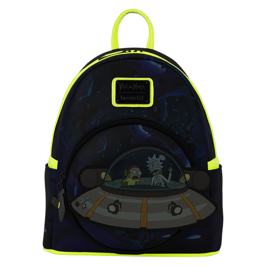Loungefly Rick & Morty - Glow In the Dark Mini Backpack