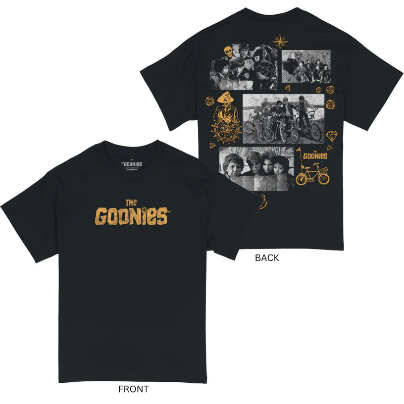 Cargue la imagen en el visor de la galería, Ripple Junction The Goonies - Tonal with Doodles Adult Fitted T-Shirt
