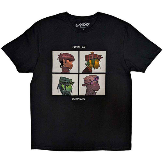 Gorillaz - Demon Days Black Unisex T-Shirt