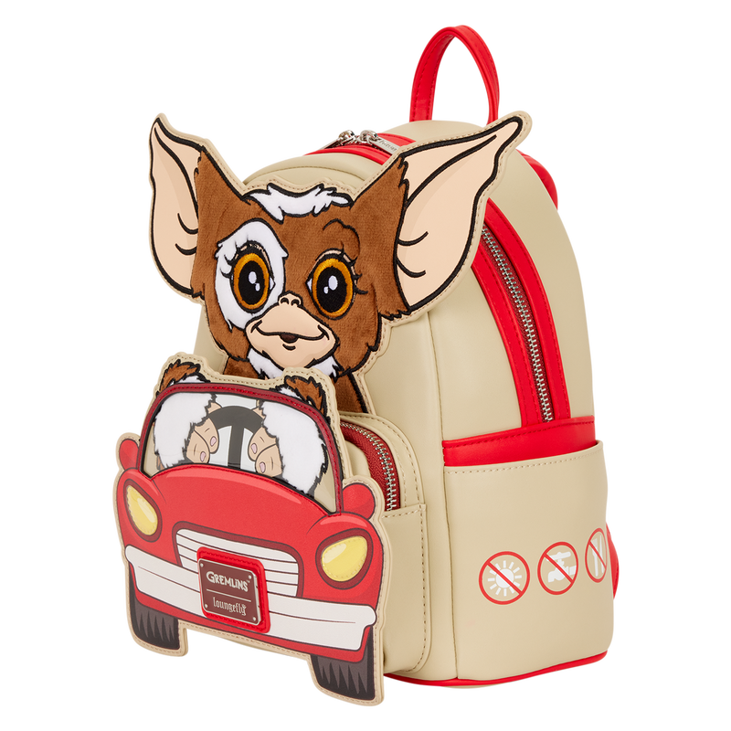 Load image into Gallery viewer, Loungefly Gremlins - Gremlins Gizmo Plush Light-Up Mini Backpack

