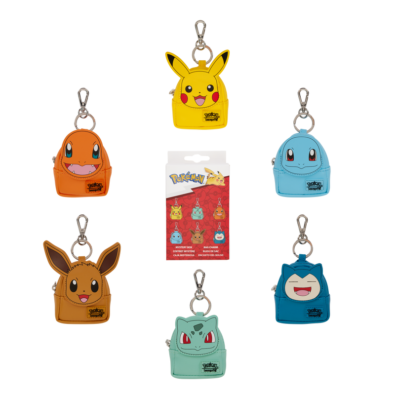 Chargez l&#39;image dans la visionneuse de la galerie, Loungefly Pokémon - Characters Cosplay Mystery Mini 1pc Backpack Keychain

