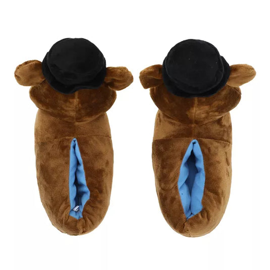 Five Nights at Freddy's - 3D Freddy Head Youth Plush Slipper Socks