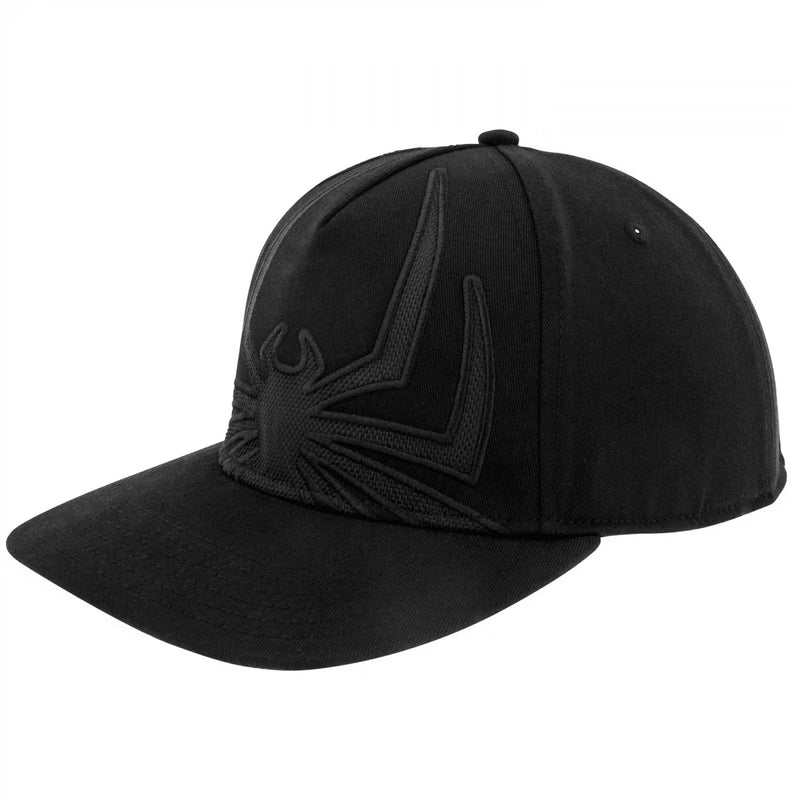 Load image into Gallery viewer, Marvel Spider-Man - Spider-Man Logo Black on Black Hat
