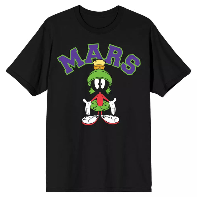 Looney Tunes - Marvin El Marciano - Camiseta Mars Pride Negra