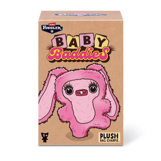 Zuru Fuggler -  Baby Baddies Keyring Charms 5" Series 1 Collectible 1Pc Plush