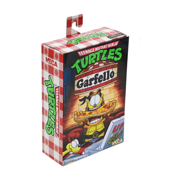Load image into Gallery viewer, Teenage Mutant Ninja Turtles X Garfield -  Ultimate Garfello With Odie 7'' Scale Action Figure
