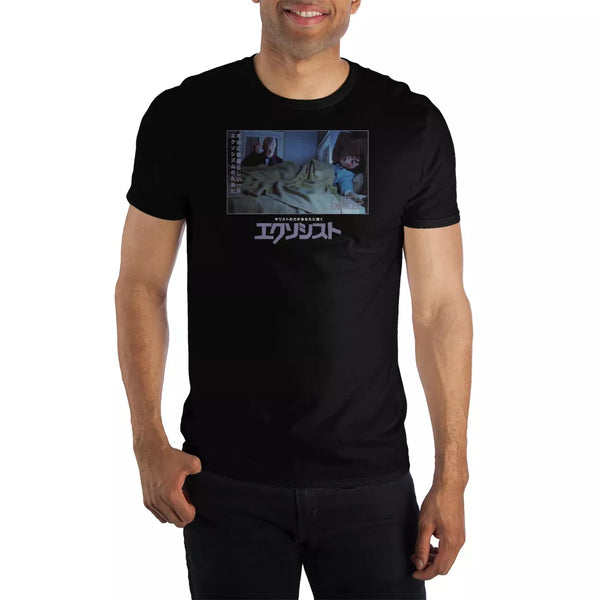 Camiseta The Exorcist- Exorcist Screen Foreign Black para hombre