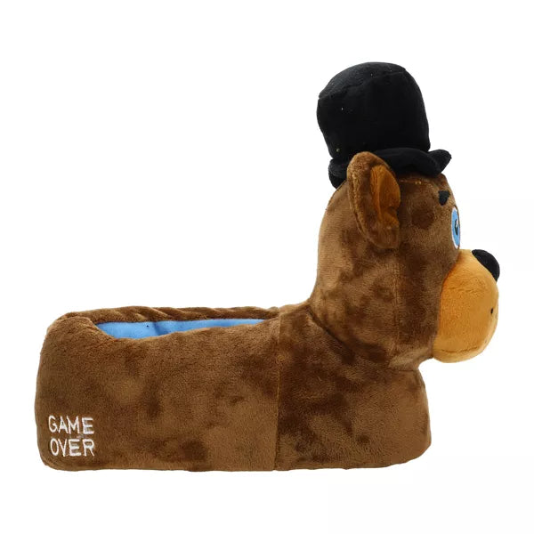 Cargue la imagen en el visor de la galería, Five Nights at Freddy&#39;s - 3D Freddy Head Youth Plush Slipper Socks
