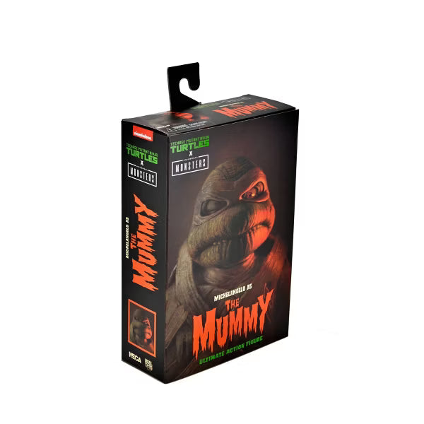 Load image into Gallery viewer, Teenage Mutant Ninja Turtles: TF2022 - Ultimate Michelangelo as the Mummy 7'' Scale Action Figure
