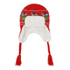 Bioworld Dr. Seuss - The Grinch Holiday Sweater Pattern Red Trapper Cuff Beanie