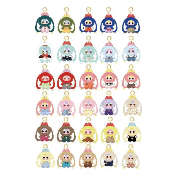 Cargue la imagen en el visor de la galería, Baby Three - Pastel Macaron Bunny V2 Baby Plush 1 Single Blind Box

